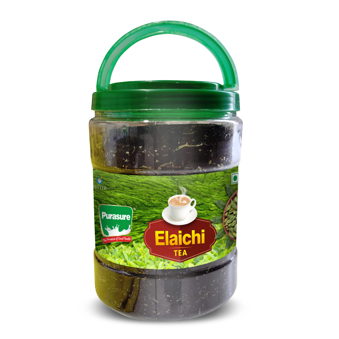 Purasure Assam Elaichi Tea Jar 1 Kg