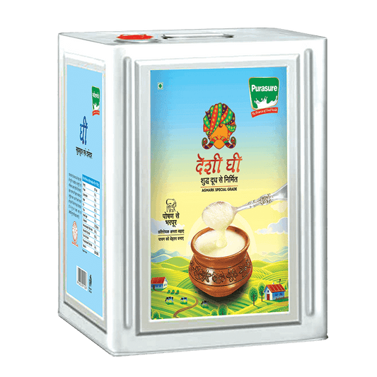 Purasure Desi Ghee 15KG Tin