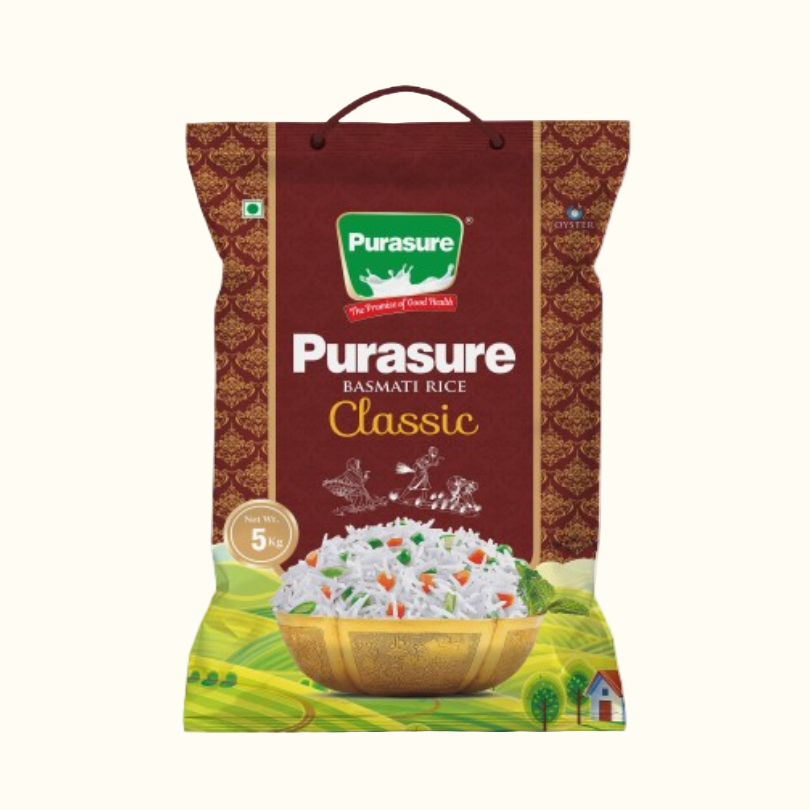 Purasure Pure Basmati Rice Classic  5 kg