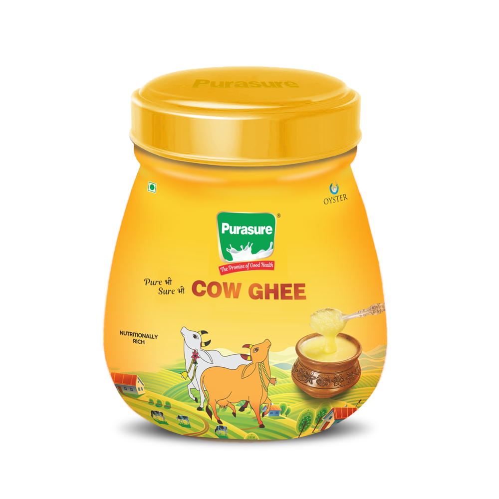 Purasure Cow Ghee 500ML Jar