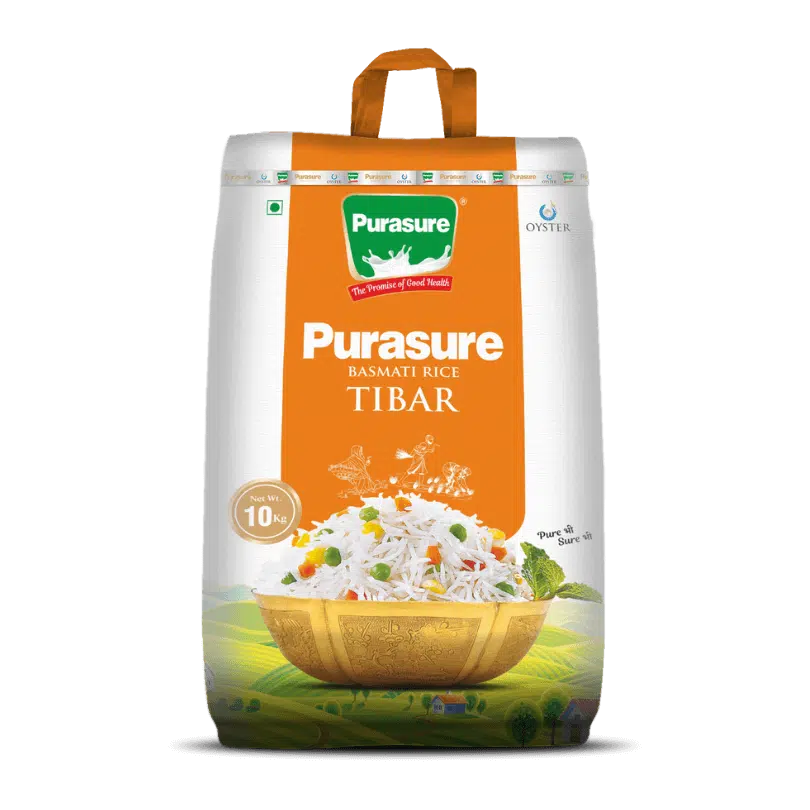 Purasure Basmati Rice Tibar 10 kg