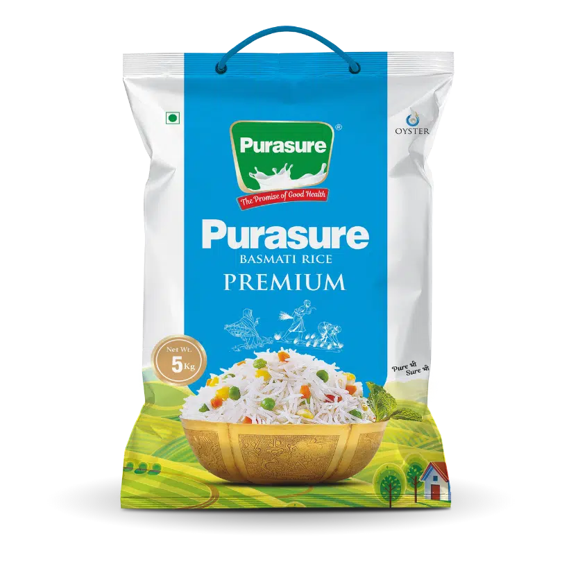 Purasure Basmati Rice Premium 5 kg